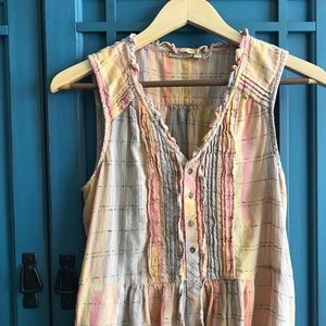 Anthropologie peplum tank